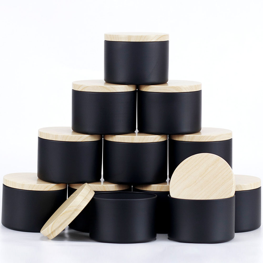 24pcs 4oz Black Candle Jars ,R - огляд і ціна Candle Making Supplies Jars