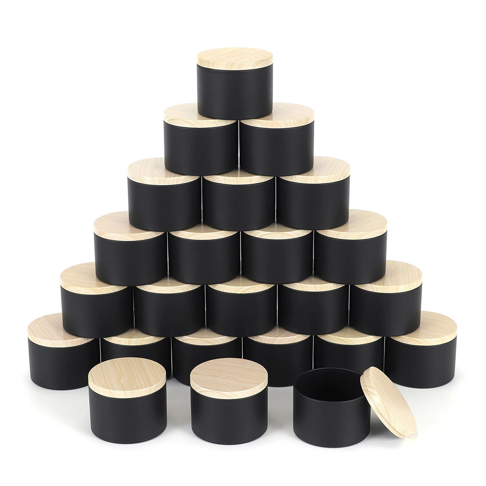 24pcs 4oz Black Candle Jars ,R - огляд і ціна Candle Making Supplies Jars
