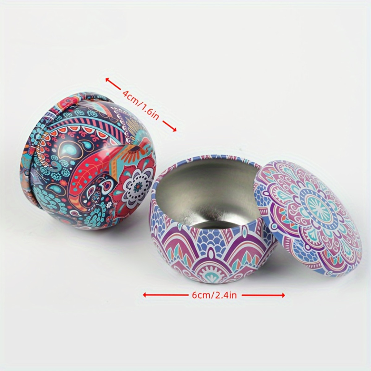 12pcs Premium Floral Printed C - огляд і ціна Candle Making Supplies Jars