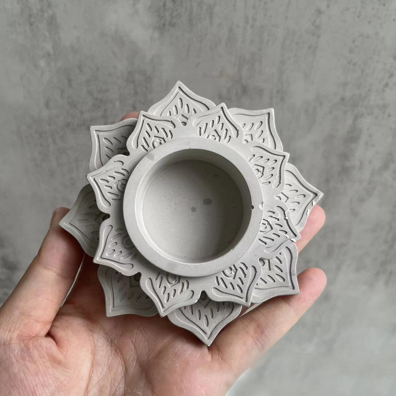 Concrete Candle Jar Silicone M - огляд і ціна Candle Quotes