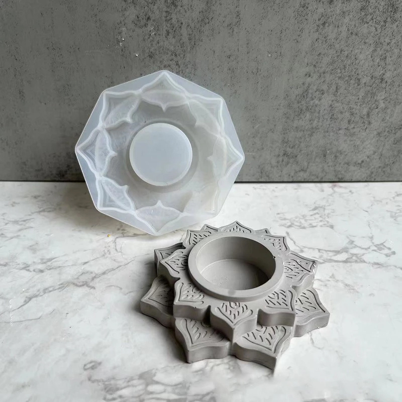 Concrete Candle Jar Silicone M - огляд і ціна Candle Quotes