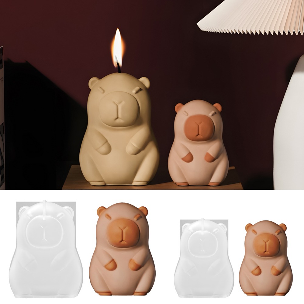 Standing Capybara Scent Candle - огляд і ціна Candle Supplies Storage