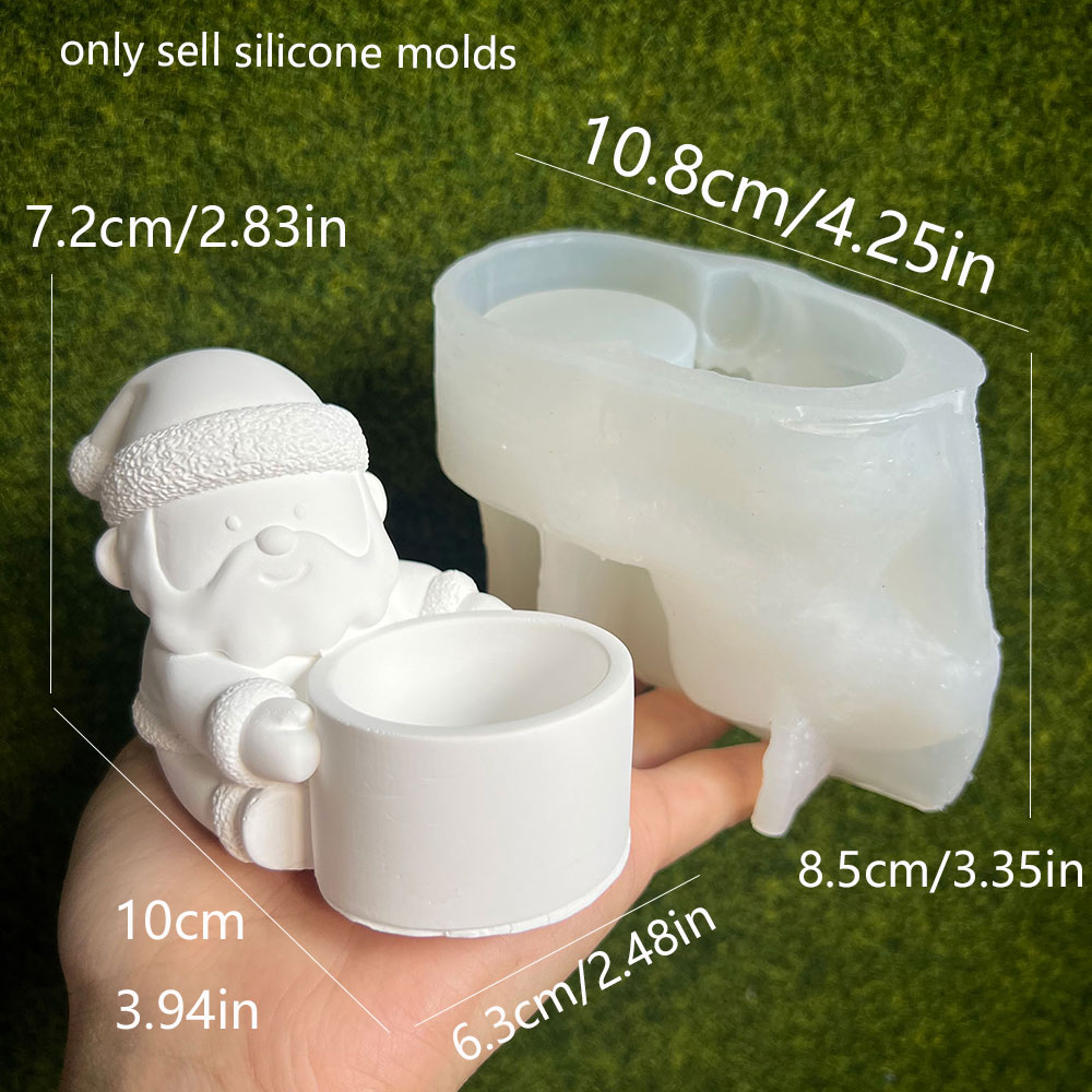 DIY Santa Claus Candlestick Si - огляд і ціна Candle Quotes