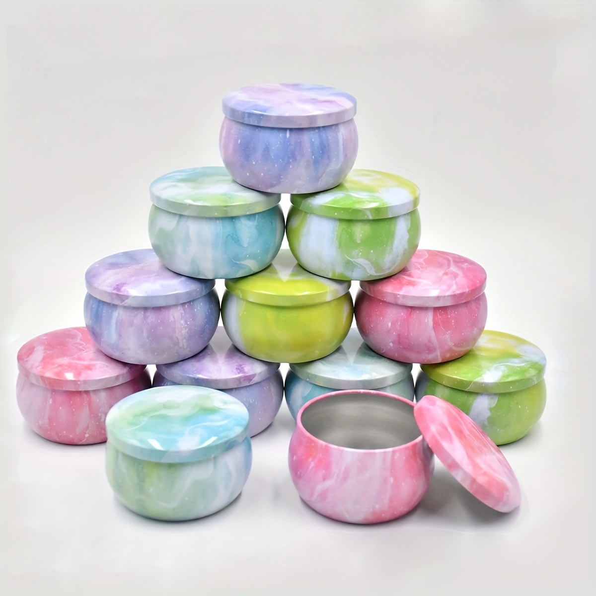 Starry sky patterned metal emp - огляд і ціна Candle Making Supplies Jars