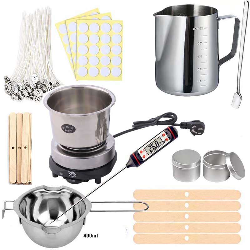 Candle Making Supplies Kit DIY - огляд і ціна Candle Making Supplies Jars