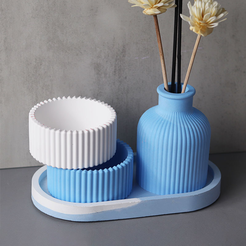 Concrete Candle Jar Silicone M - огляд і ціна Candle Making Supplies Jars