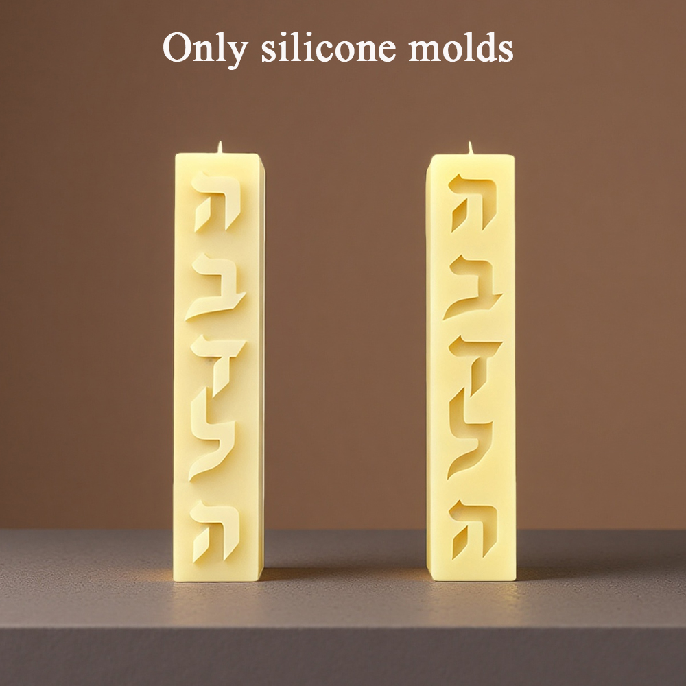 DIY Silicone Candle Mold Hebre - огляд і ціна Candle Supplies Storage