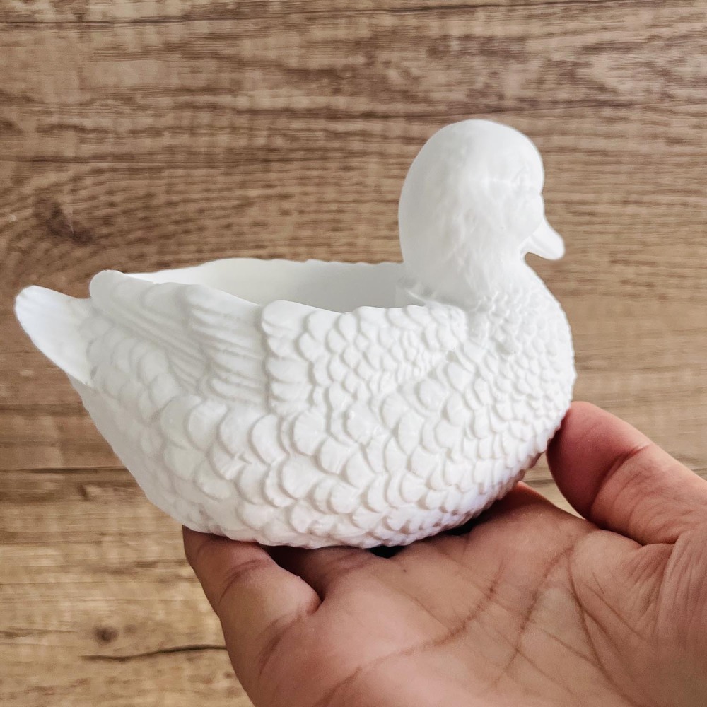 Beautiful Plaster Duck Storage - огляд і ціна Candle Making Supplies Jars