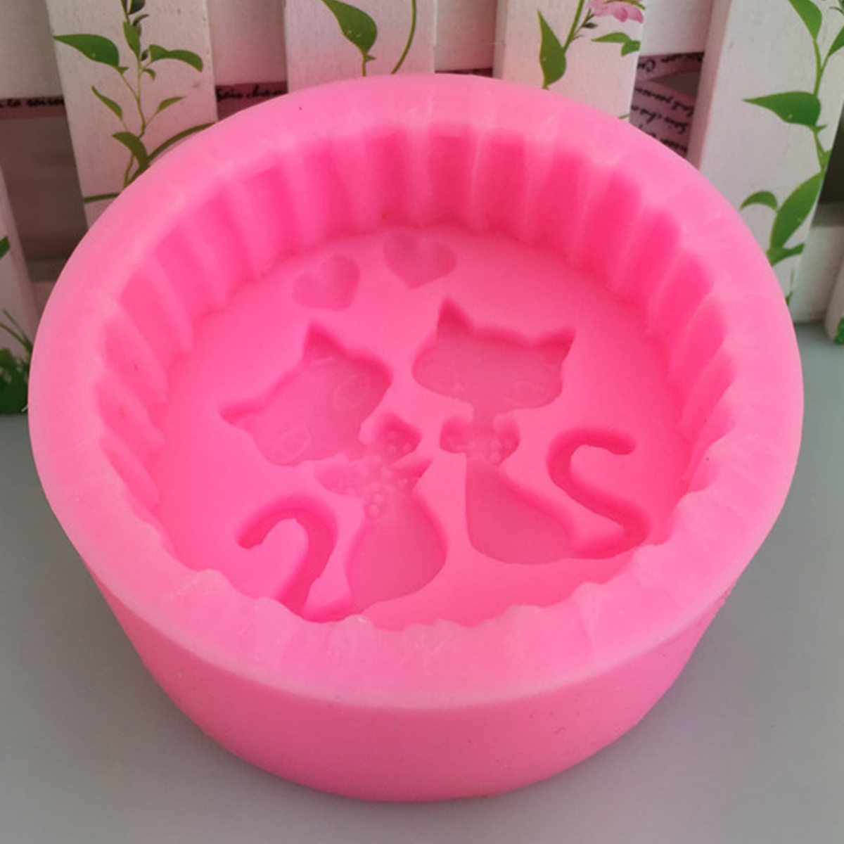 1-Piece Silicone Cat Soap Mold - огляд і ціна Candle Supplies Storage