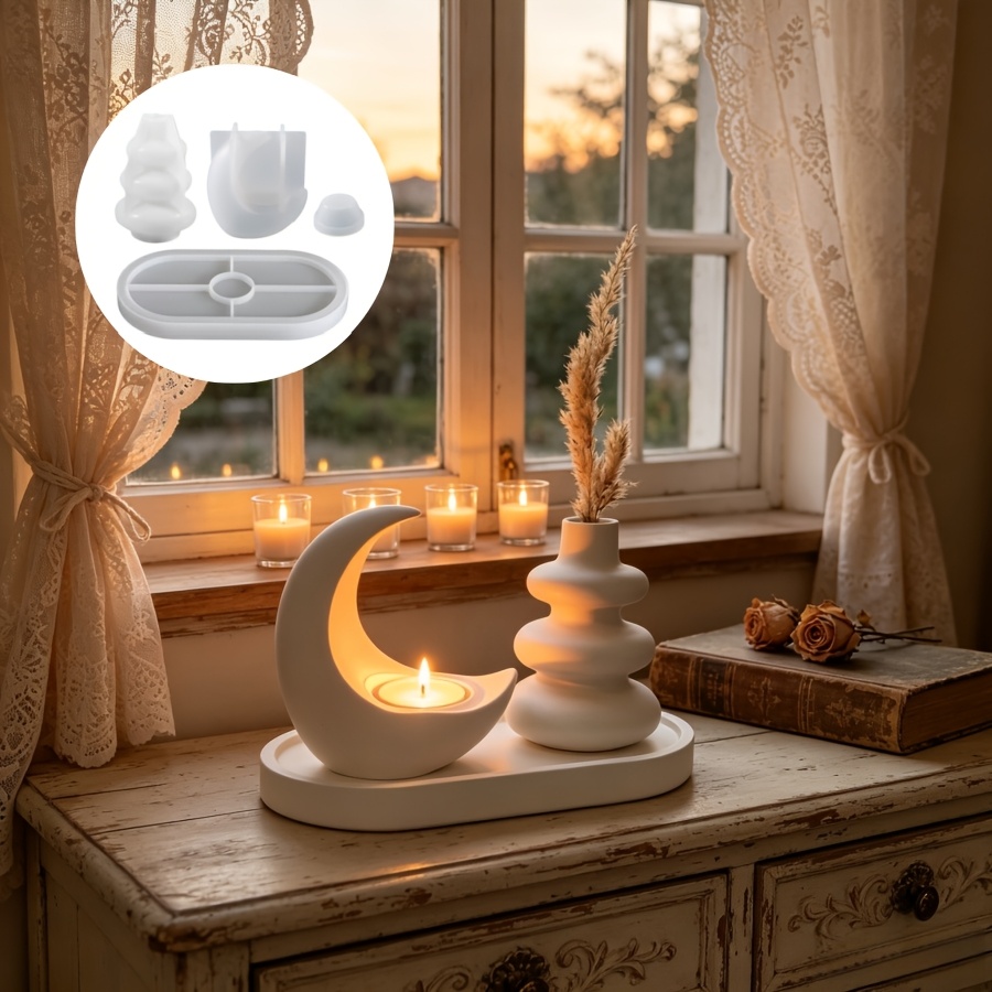 4pcs Set Including Moon Candle - огляд і ціна Candle Quotes