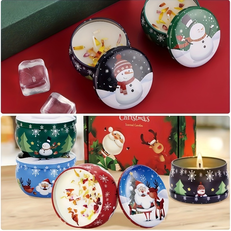 12pcs 4oz Floral Printed Candl - огляд і ціна Candle Making Supplies Jars