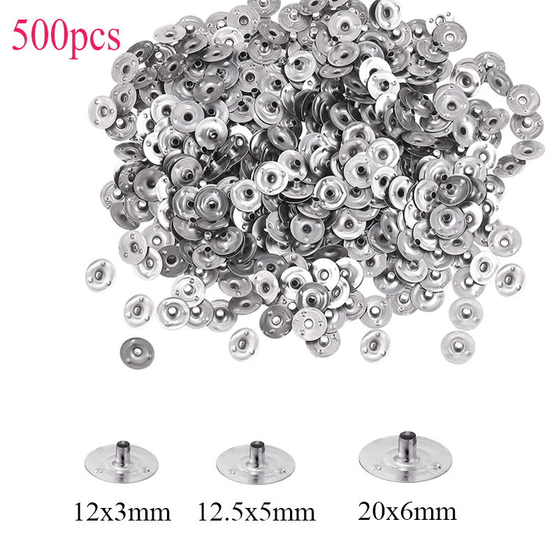 500 Pieces Candle Wick Metal S - огляд і ціна Candle Supplies Storage