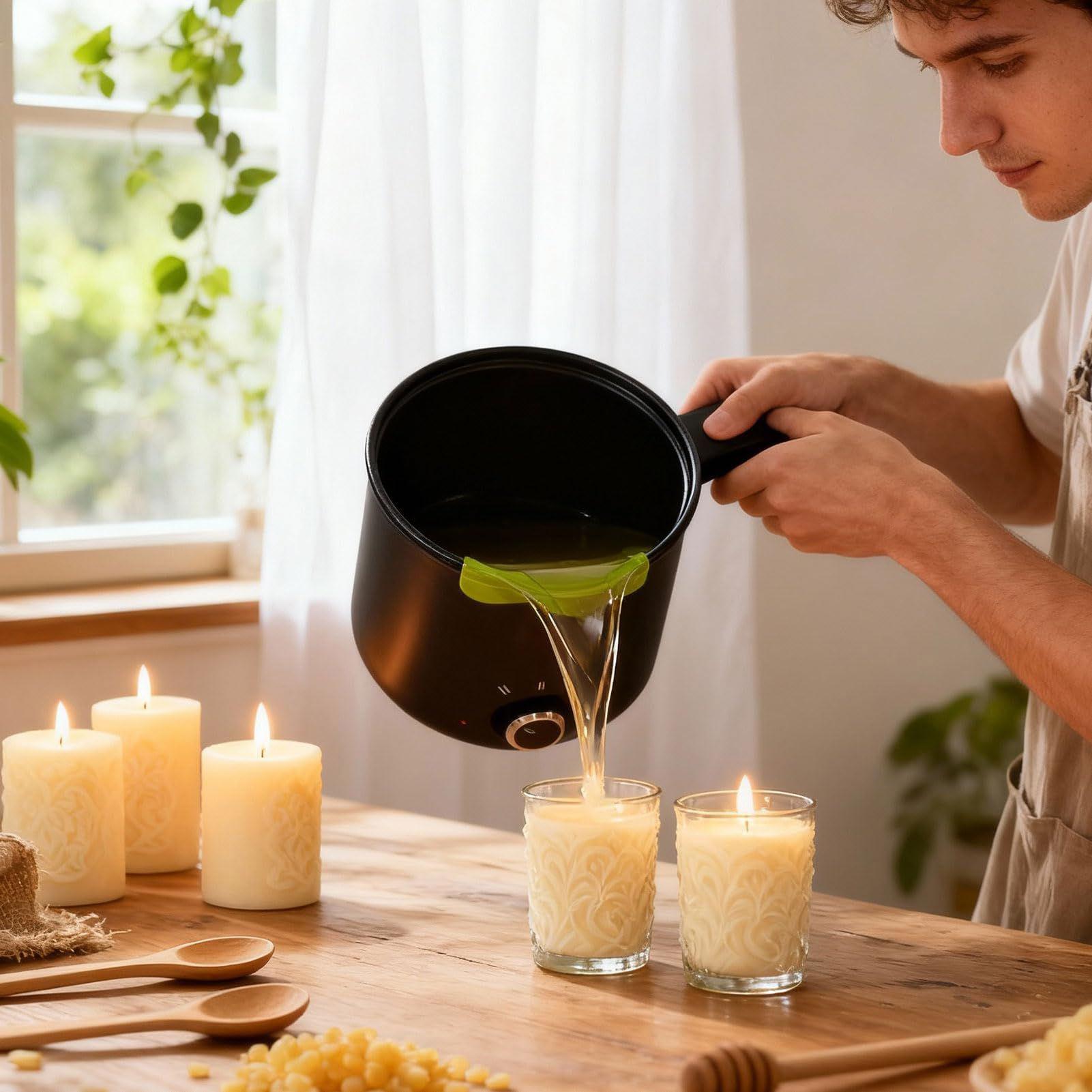 Candle Wax Melting Pot 1.5L La - огляд і ціна Candle Supplies Storage