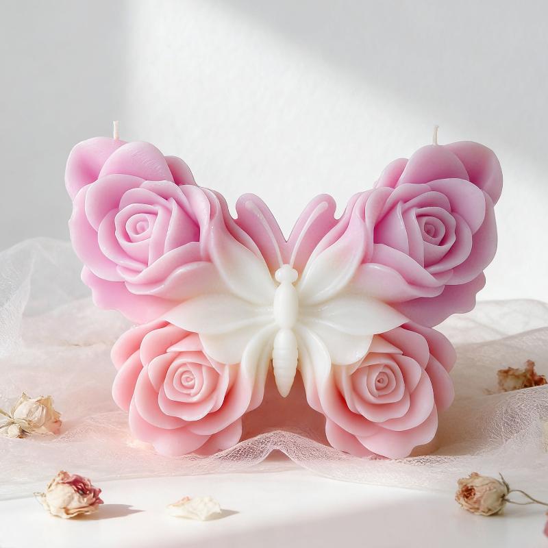 DIY Rose Butterfly Form Silico - огляд і ціна Candle Supplies Storage