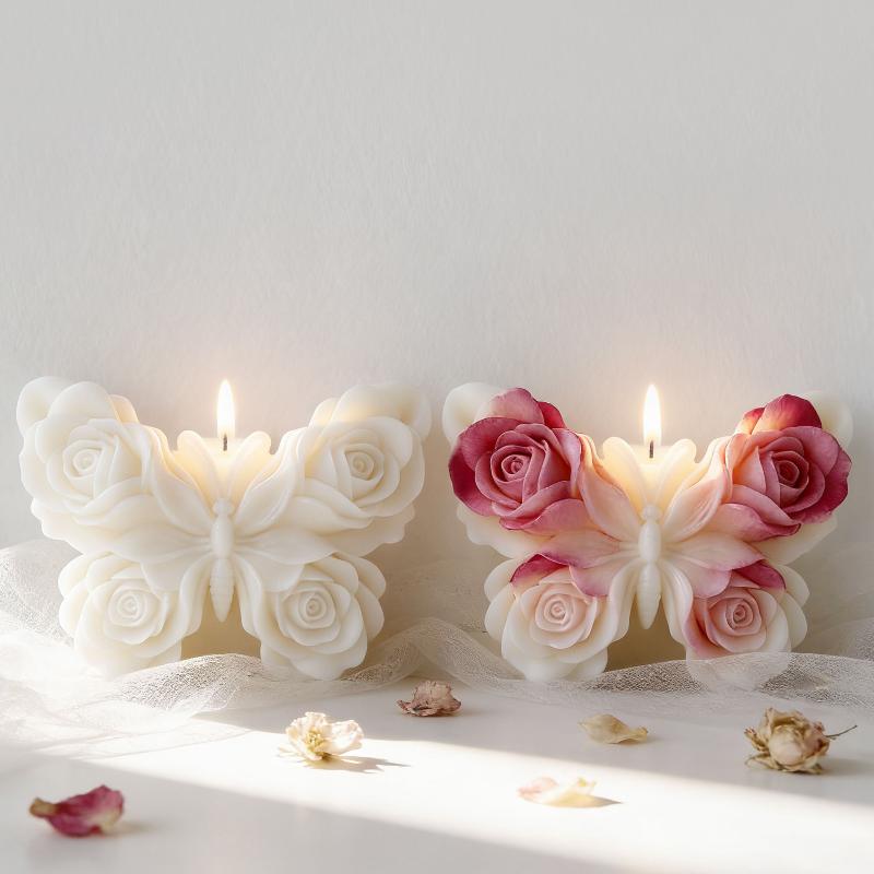 DIY Rose Butterfly Form Silico - огляд і ціна Candle Supplies Storage