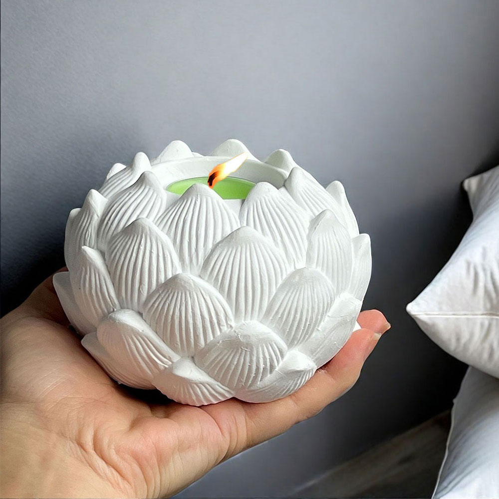 Lotus Candlestick Silicone Mol - огляд і ціна Candle Quotes