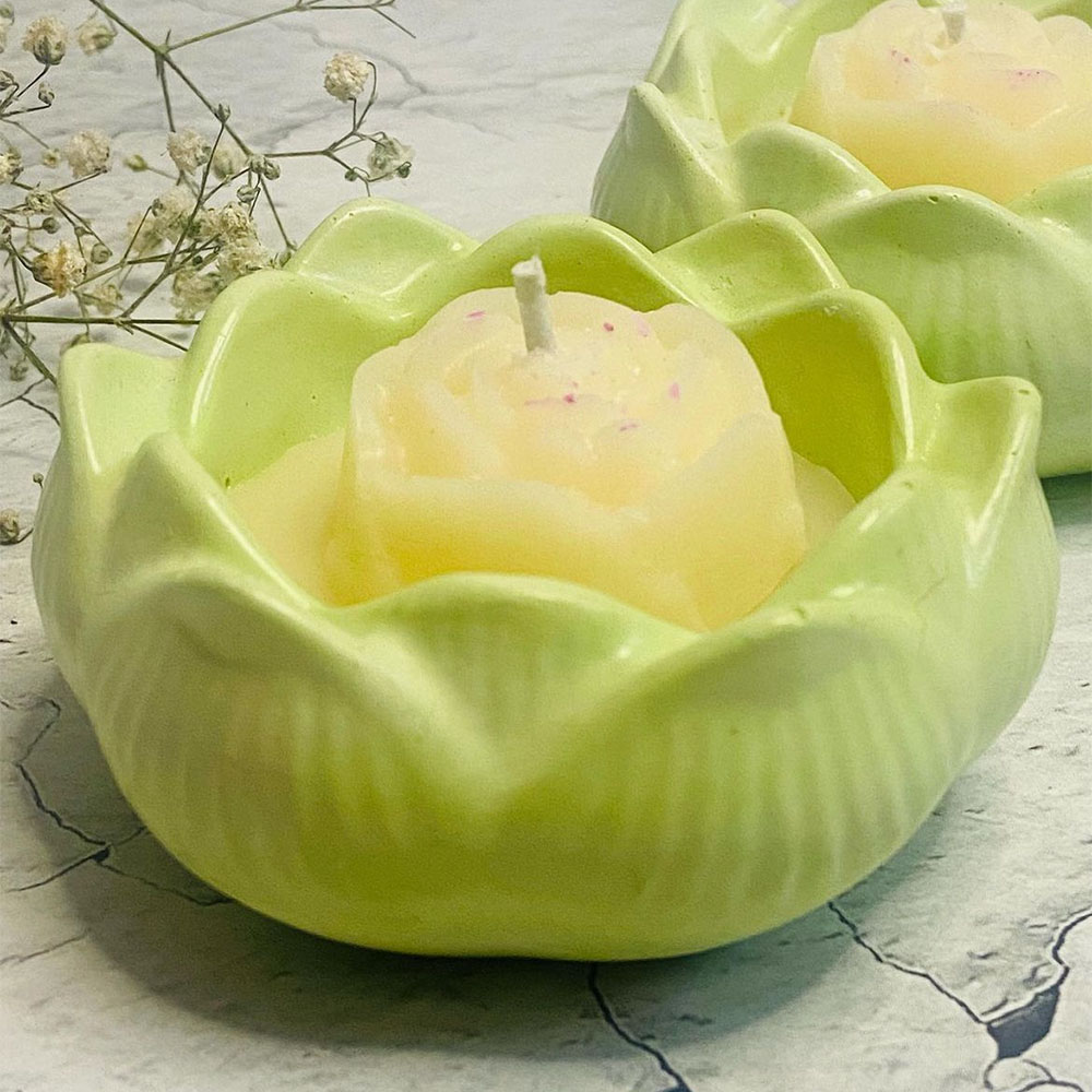 Lotus Candlestick Silicone Mol - огляд і ціна Candle Quotes