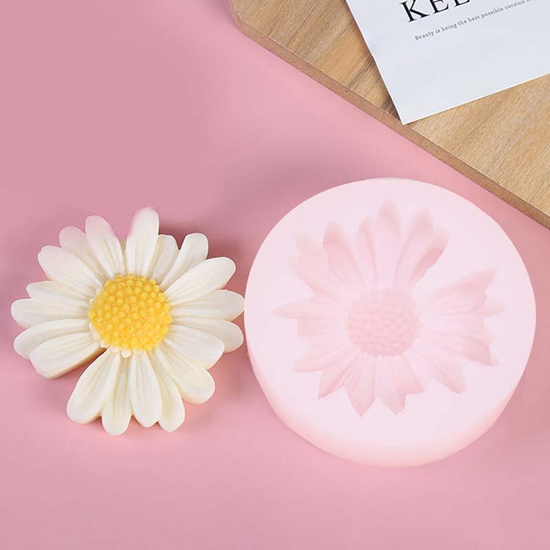 DIY Candle Silicone Mold Daisy - огляд і ціна Candle Supplies Storage