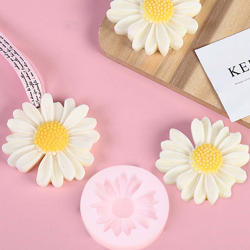 DIY Candle Silicone Mold Daisy - огляд і ціна Candle Supplies Storage