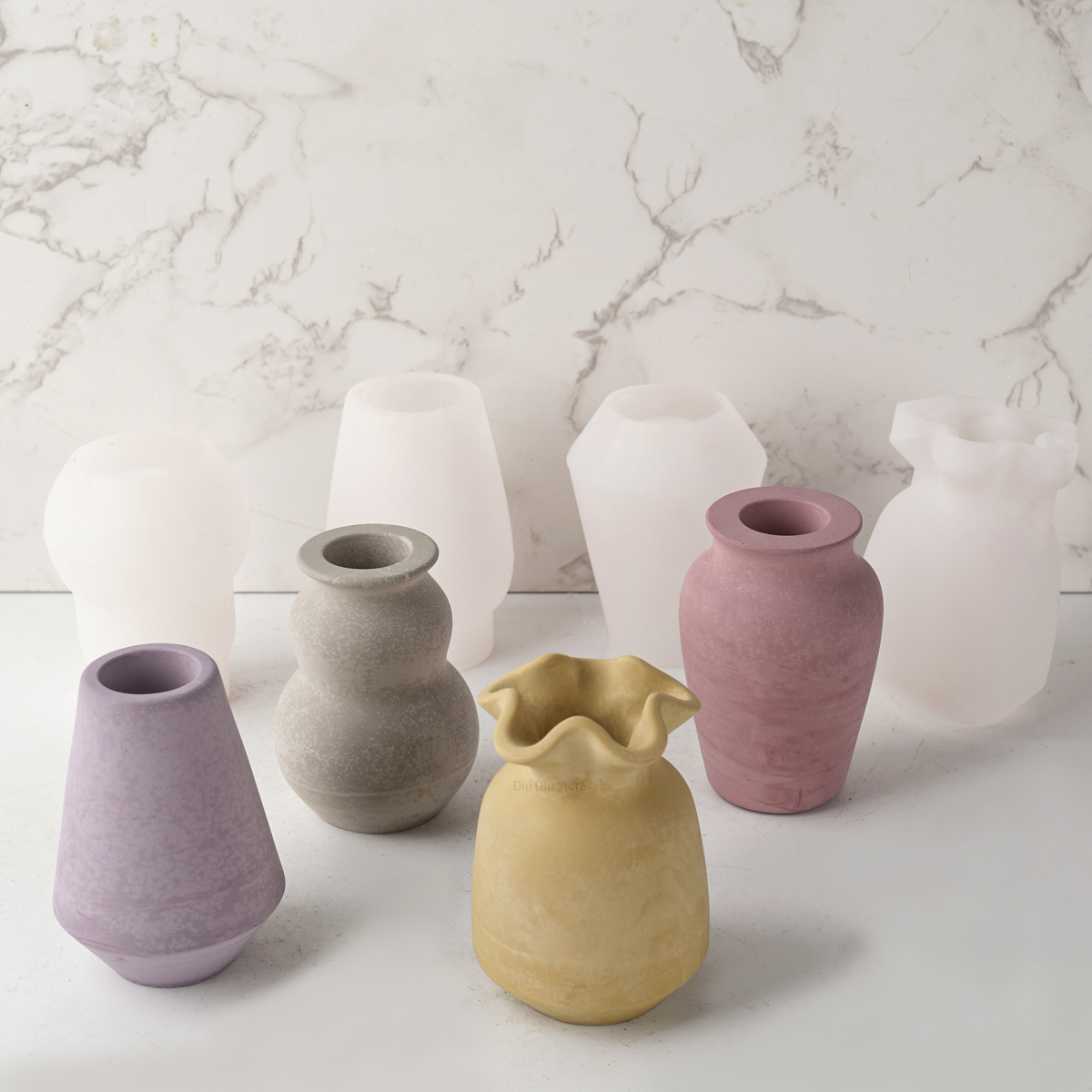 New Round Mouth Vase Silicone  - огляд і ціна Candle Quotes