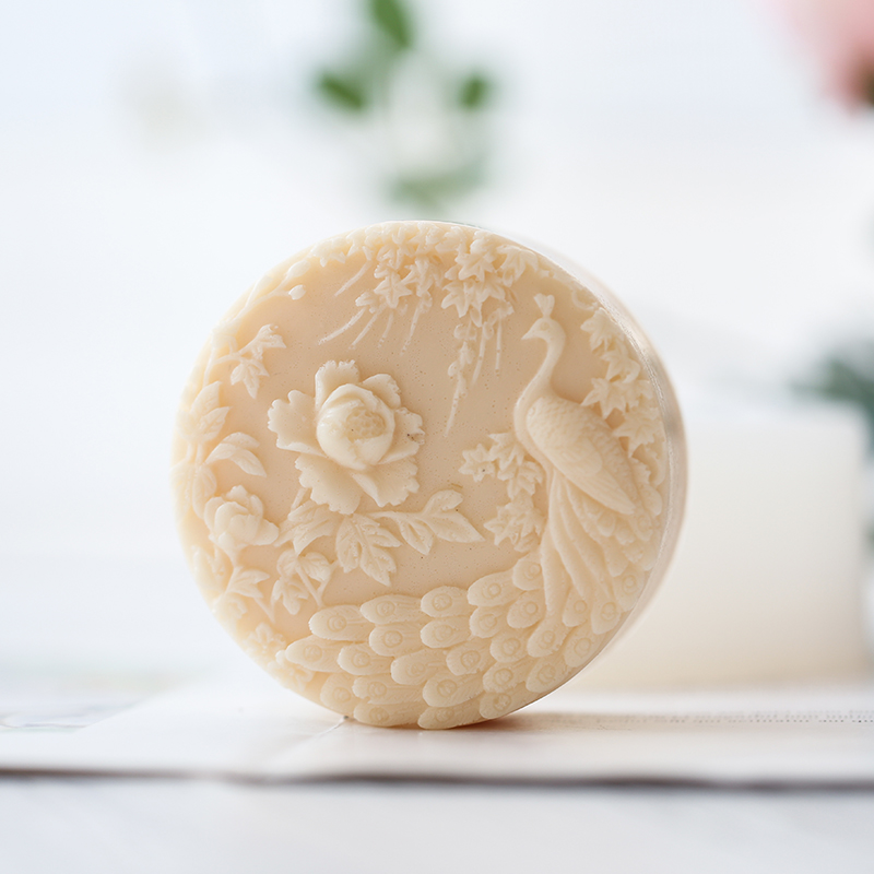 Peacock Flower Pattern Silicon - огляд і ціна Candle Supplies Storage