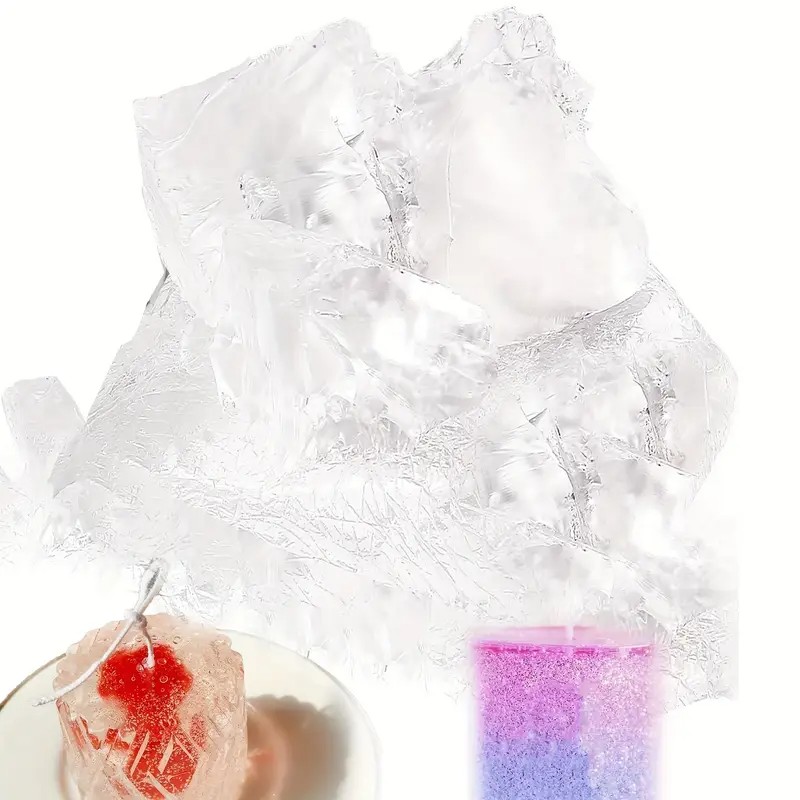 Transparent Crystal Wax, Jelly - огляд і ціна Candle Supplies Storage